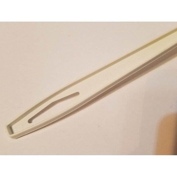 Tailor Made #3 Spaghetti Pasta Fork White 11" Nylon Fork Server Spoon Measuring - Picture 5 of 6